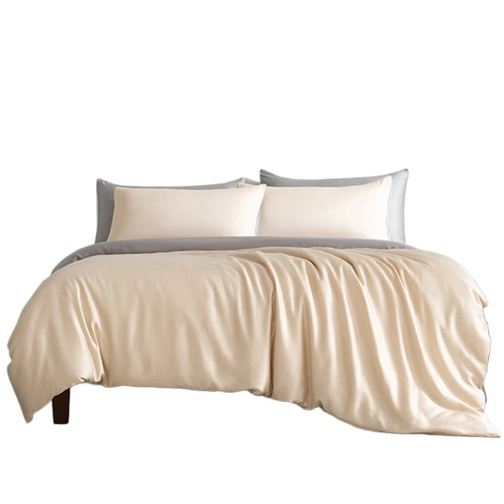Tencel Solid Color Four-piece Bedding Set manufacturers